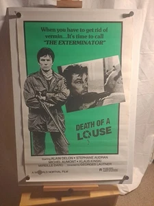 Póster original de la película Death of a Corrupt Man 1977 Louse 26,5x41 Alain Delon  - Imagen 1 de 18