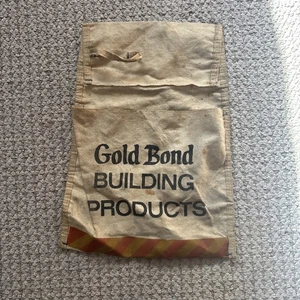 Vintage Gold Bond Building Products Advertising Apron for Tool Belts - Picture 1 of 7