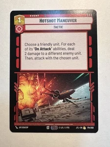 Star Wars Unlimited - Maniobra Hotshot 174 - Táctica - Imagen 1 de 2