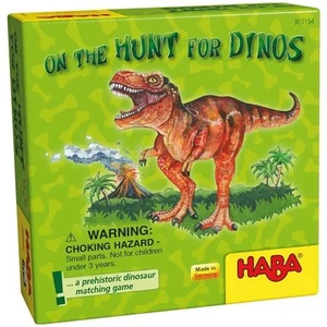On the Hunt for Dinos - Dinosaur Memory Matching Game for Children (2-4 Players, - Picture 1 of 3
