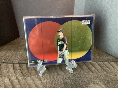 2021 Stadium Club Chrome #144 Wil Myers San Diego Padres Baseball - Image 1 of 4