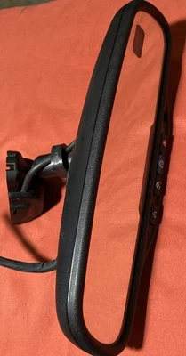 Saab 9-7x Chevy GMC Envoy Rear View Mirror Auto Dimming Onstar Compass GNTX-261 - Image 1 of 4