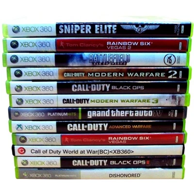 Lote de 12 juegos XBOX 360 probados usados  Foto 1 de 4