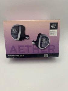 Écouteurs intra-auriculaires magnétiques planaires Linsoul Kiwi Ears Aether 15,3 mm pilote noir - Photo 1 sur 10