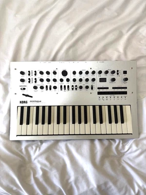 KORG Minilogue Silver Polyphonic Analog Synth Used Japan Tested Working - Image 1 of 4