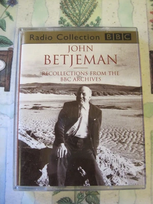 John Betjeman Recollections from the BBC Archives Radio Collection Cassette Tape - Image 1 of 4
