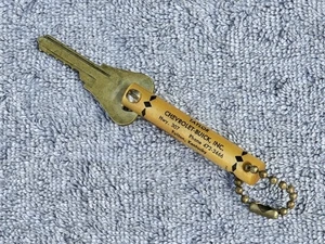 Taylor Chevrolet Buick Dealership Old Fulton Kentucky Weiser Key Keychain Ring - Picture 1 of 10