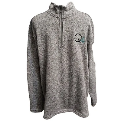 Charles River Apparel Men's Grey Pullover fleece lined long sleeve Size 2XL - Image 1 of 4