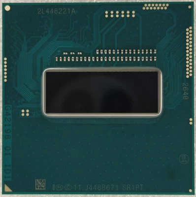 Intel i7-4910MQ SR1PT 2.9GHz 4-CORE 8M Processor PGA947 Socket G3 LAPTOP CPU - Image 1 of 4