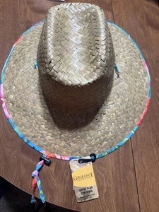 Elegante - Paja - Sombrero de salvavidas - Ligero desgaste al sol - Imagen 1 de 4