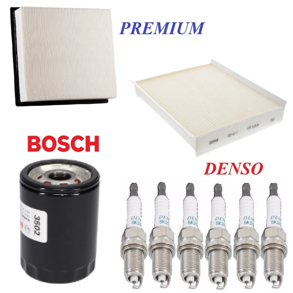 调整套件过滤器火花塞适用于福特 F-150 V6 3.5L 2015-2019 — 第 1/1 张图片