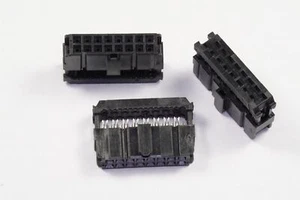 Lot of 3 746285-3 AMP Latch Connector Receptacle 2 Row 16 Position 2.54mm IDC - Picture 1 of 1