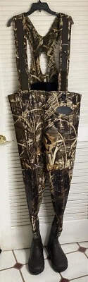 Lacrosse Brush Tuff Alfa Camo Waders 800G Thinsulate Ultra 11 Med. Model: 800002 - Image 1 of 4