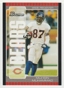 Muhsin Muhammad - Chicago Bears (NFL) 2005 Bowman Football # 87 Mint - Picture 1 of 1