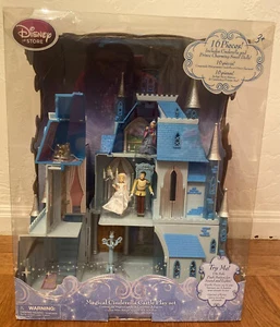 Disney Magical Cinderella Castle Light Up Playset w Prince + Princess New In Box - Picture 1 of 8