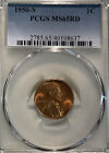 1950-S 1C Rd Lincoln Wheat One Cent  Pcgs Ms65rd