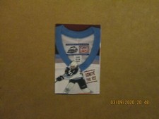 ECHL Alaska Aces Vintage Defunct Circa 05-06 Team Logo Hockey Pocket Schedule