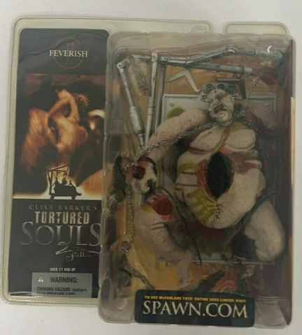 McFarlane Toys Clive Barker's Tortured Souls Feverish Series 2 NEW Cover