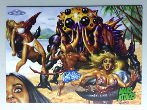 2013 Topps Mars Attacks! Invasion Card 10 BATTLE AT THE BEACH
