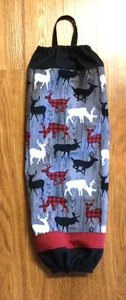 Handgefertigte/hausgemachte Einkaufstasche Halter; Wald Hirsch (#69) KOSTENLOSER VERSAND - Bild 1 von 4
