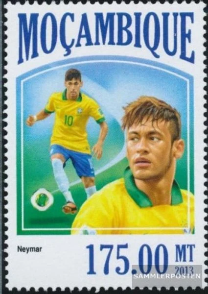 Briefmarken Mosambik 2013 Mi 6936 (kompl. Ausgabe) postfrisch Brasilien 2013 - Bild 1 von 1