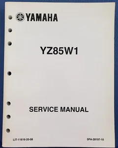 Yamaha YZ85W1 Factory Service Manual         2 - Picture 1 of 12