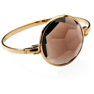 IPPOLITA Gemma Smoky Quartz Hinge Bangle Bracelet 18K Yellow Gold Size 1 $5,495 - Picture 1 of 3