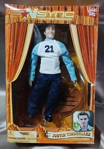 NSync: Living Toyz "Justin Timberlake" Sammlerpuppe Marionette 2000 Neu in OVP - Bild 1 von 3