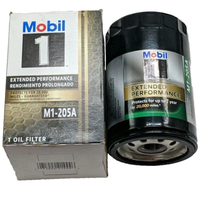 2x Filtro de aceite de motor Mobil 1 M1205A para Volkswagen VW Jetta Audi Fox Lotus Elan Foto 1 de 4