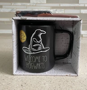 Rae Dunn x HARRY POTTER Black Color Ceramic Changing Mug With Heat Water NIB - Picture 1 of 5