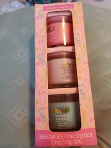 Yankee Candle Cocktails & Confections 3 Candle Christmas Gift Set NWT♡ - Picture 1 of 6