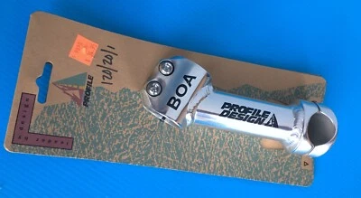 Profile Design BOA 1 1/8" Threadless Stem NOS NIP New MTB 120mm/+20 /25.4mm - Image 1 of 2