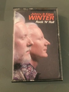 Johnny & Edgar Winter *Rock N Roll *cassette tape *VG+/VG+ *CBS *BT21344 *BLUES - Picture 1 of 9