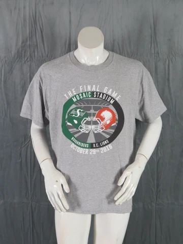 Saskatchewan Roughriders Shirt - Mosaic Stadium Final Game - Men's Extra-Large Cover