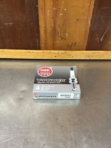 NOS "NGK" V-Power Spark Plugs (x4). #BKR6EY/3696. KQ222 - Picture 1 of 5