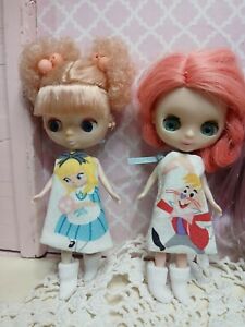 Lot de 4 robes Petite Blythe réversible Alice - Pas de poupée