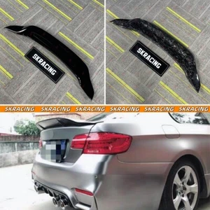 Gloss Black/Carbon Fiber Rear Spoiler Wing Fits BMW M3 328i 335i E92 Coupe 07-13 - Picture 1 of 23
