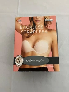 Backless Strapless Bra Nude Size A - Picture 1 of 4