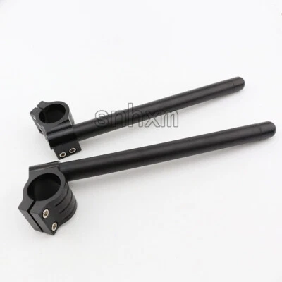 43MM Clip-On Handlebars For Honda CBR600 F4 1999 2000 F4I 2001-2007 2002 - Imagem 1 de 4