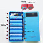 Battery Case Repeatable Replacement Public Place 18650 Battery Case Box Portable