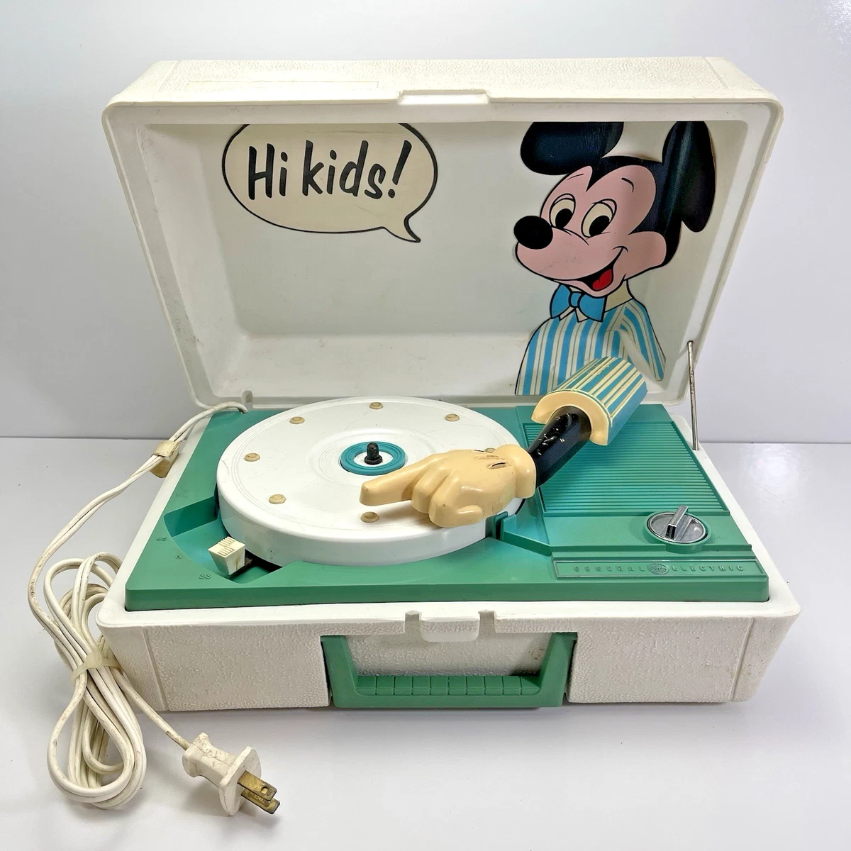 Vintage Mickey Mouse Record Player In Vintage Record Players for