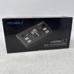Feelworld LIVEPRO L1 Multi-Format Video Mixer Switcher w/4x HDMI Inputs. NIB. - Afbeelding 1 van 4