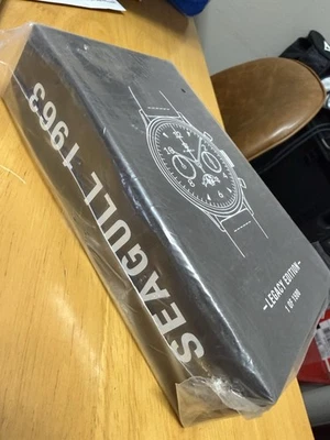 Sealed NEW Seagull 1963 Legacy Edition Moonphase Limited  - Box & Papers - Image 1 of 3
