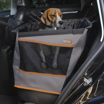 Buckle N Go Dog Car Seat for Medium Dogs, Waterproof Fabric, Breathable Mesh ... - Image 1 of 4