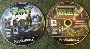 TMNT & 2, PS2 Spielepaket, nur Diskette (2) gebraucht getestet - Bild 1 von 4