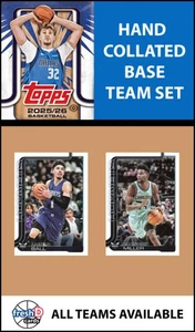 2025-26 Topps NBA Flagship Team Set Charlotte Hornets LaMelo Ball - Picture 1 of 3