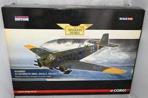 CORGI AVIATION ARCHIVE AA36902 JUNKERS JU 52 MSGR1 PD+KH 1944 1:72 SCALE LTD ED - Picture 1 of 11