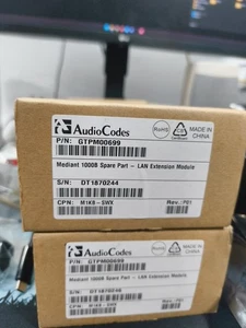 NUEVOS CÓDIGOS DE AUDIO M1KB-SWX MÓDULO DE EXTENSIÓN DE CONMUTACIÓN LAN MEDIANT - Imagen 1 de 3