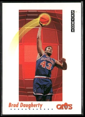 Skybox Brad Daugherty Cleveland Cavaliers #47 1991-92 Foto 1 de 3