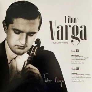 Tibor Varga 100th Anniversary Saint-Saens & Albinoni Triston Vinyl LP New Sealed - Picture 1 of 2